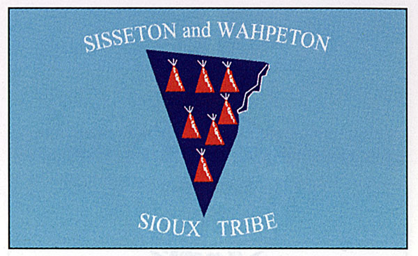 Sisseton Wahpeton's Tribal Flag