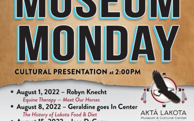 Museum MondayAugust Schedule