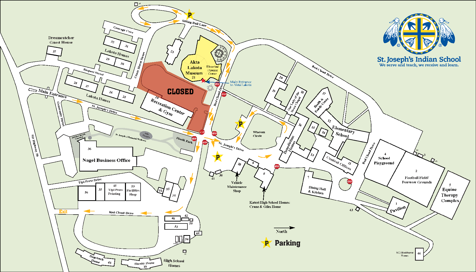 SJIS campus AKTA Map