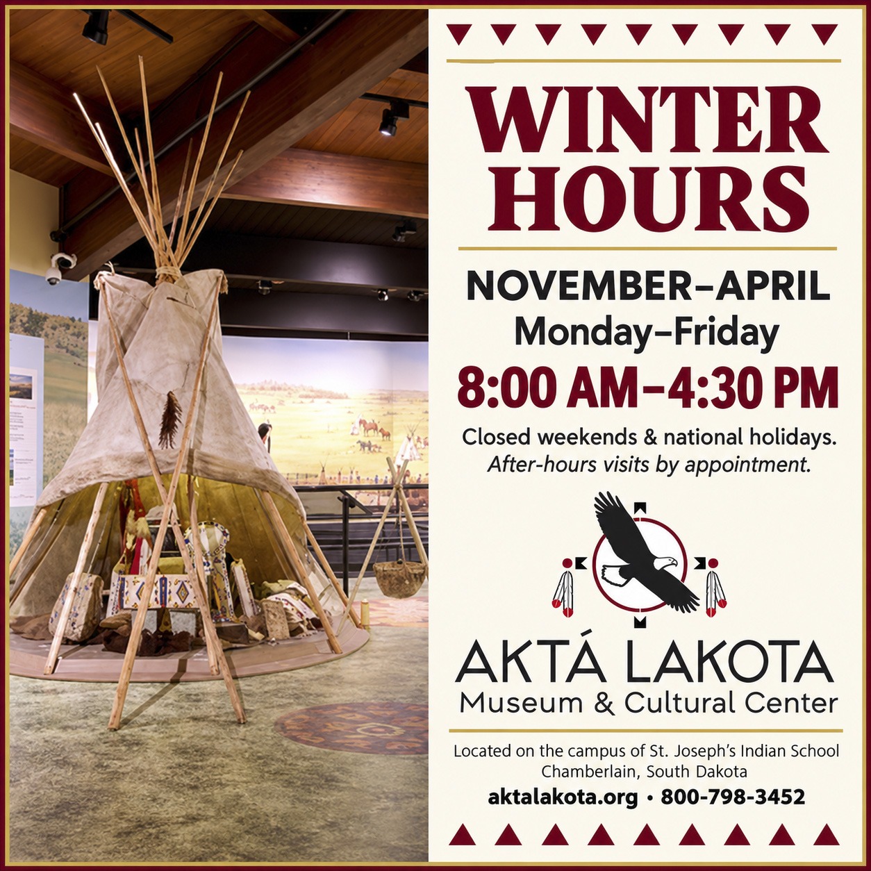 Winter Hours